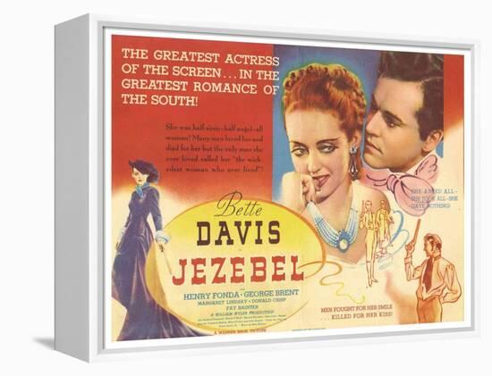 Jezebel, 1938-null-Framed Stretched Canvas