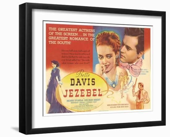 Jezebel, 1938-null-Framed Art Print