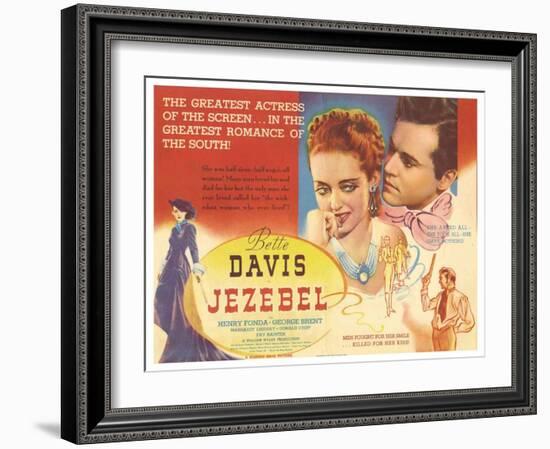 Jezebel, 1938-null-Framed Art Print