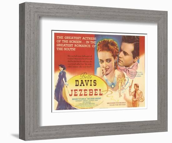 Jezebel, 1938-null-Framed Premium Giclee Print