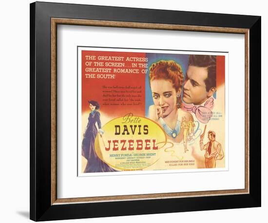 Jezebel, 1938-null-Framed Premium Giclee Print