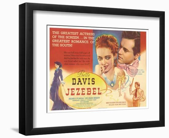 Jezebel, 1938-null-Framed Premium Giclee Print