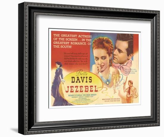 Jezebel, 1938-null-Framed Premium Giclee Print