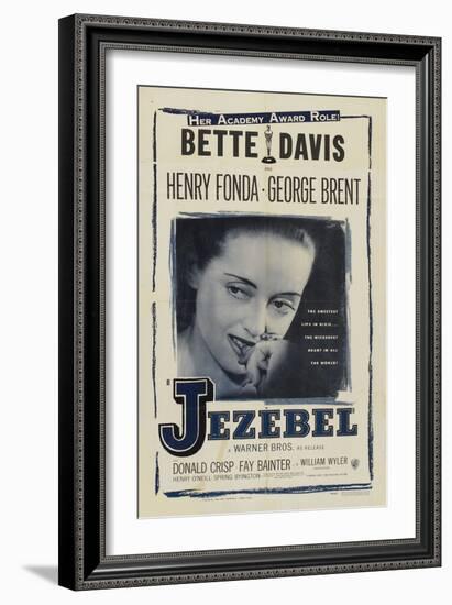 Jezebel, 1938-null-Framed Premium Giclee Print