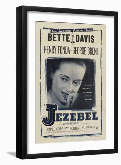 Jezebel, 1938-null-Framed Art Print