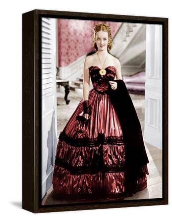 jezebel 1938 red dress Jezebel 1938 Bette Davis Red Dress Scene