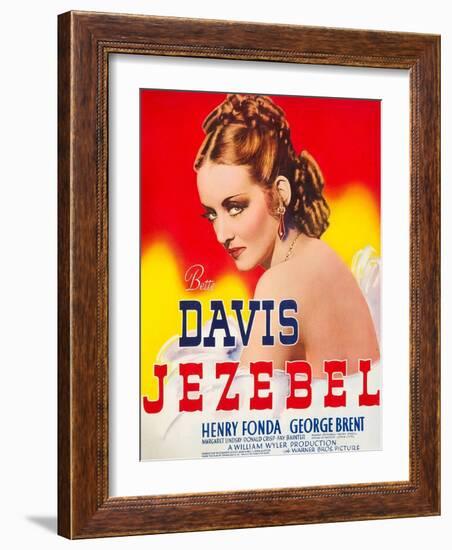 Jezebel, Bette Davis, 1938-null-Framed Art Print