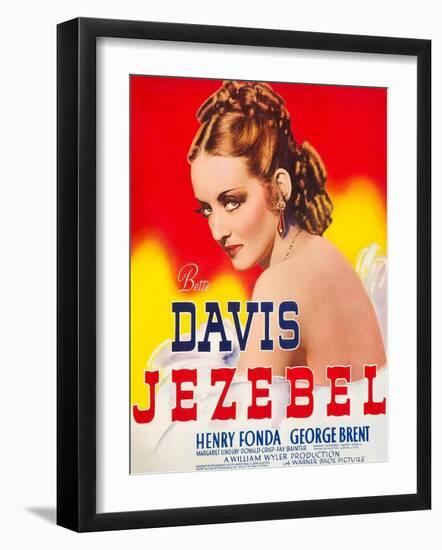 Jezebel, Bette Davis, 1938-null-Framed Art Print