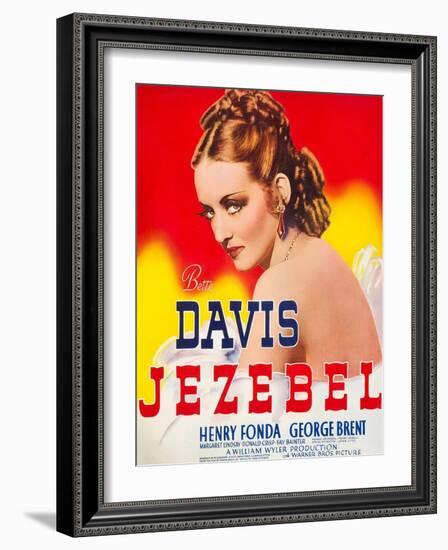 Jezebel, Bette Davis, 1938-null-Framed Art Print