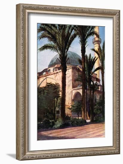 Jezzar Pasha Mosque, Acre, Palestine, C1930S-Donald Mcleish-Framed Giclee Print