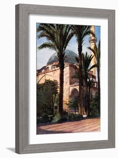 Jezzar Pasha Mosque, Acre, Palestine, C1930S-Donald Mcleish-Framed Giclee Print