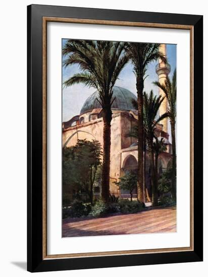 Jezzar Pasha Mosque, Acre, Palestine, C1930S-Donald Mcleish-Framed Giclee Print