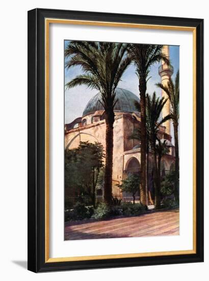 Jezzar Pasha Mosque, Acre, Palestine, C1930S-Donald Mcleish-Framed Giclee Print