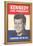 Jfk Election Poster-null-Framed Stretched Canvas