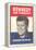 Jfk Election Poster-null-Framed Stretched Canvas