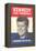 Jfk Election Poster-null-Framed Stretched Canvas