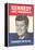 Jfk Election Poster-null-Framed Stretched Canvas