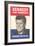 Jfk Election Poster-null-Framed Art Print