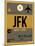 JFK New York Luggage Tag 3-NaxArt-Mounted Art Print