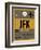 JFK New York Luggage Tag 3-NaxArt-Framed Premium Giclee Print