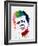 JFK Watercolor-Lora Feldman-Framed Art Print