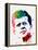 JFK Watercolor-Lora Feldman-Framed Stretched Canvas