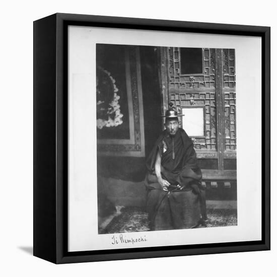 Ji Rimpochi, Tibet, 1903-04-John Claude White-Framed Premier Image Canvas