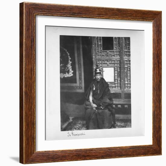 Ji Rimpochi, Tibet, 1903-04-John Claude White-Framed Giclee Print