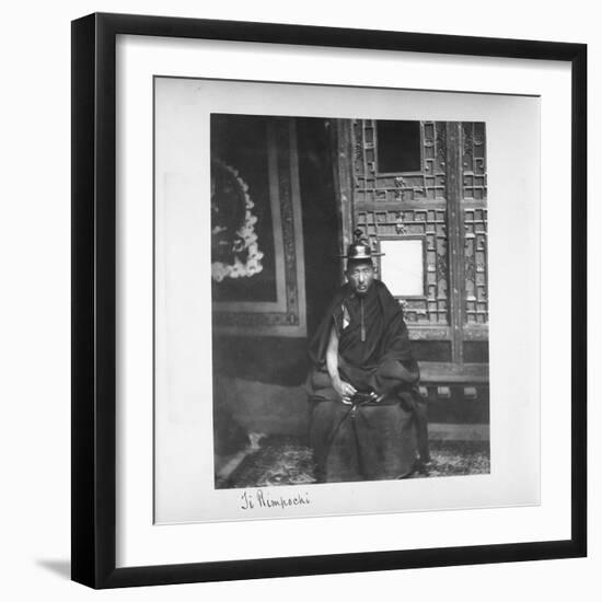 Ji Rimpochi, Tibet, 1903-04-John Claude White-Framed Giclee Print
