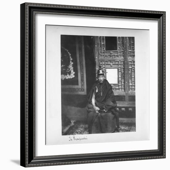 Ji Rimpochi, Tibet, 1903-04-John Claude White-Framed Giclee Print