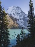 Mount Robson, UNESCO World Heritage Site, Canadian Rockies, British Columbia, Canada, North America-JIA HE-Framed Photographic Print