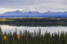 Wrangell-St. Elias National Park landscape from the Willow Lake, UNESCO World Heritage Site, Alaska-JIA JIAHE-Photographic Print