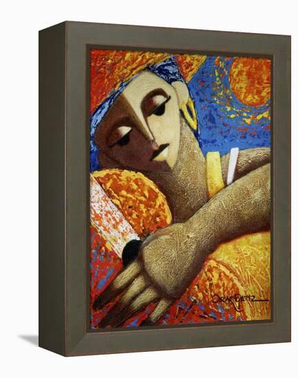 Jibara and Sol-Oscar Ortiz-Framed Premier Image Canvas