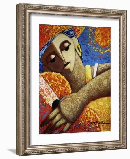 Jibara and Sol-Oscar Ortiz-Framed Giclee Print