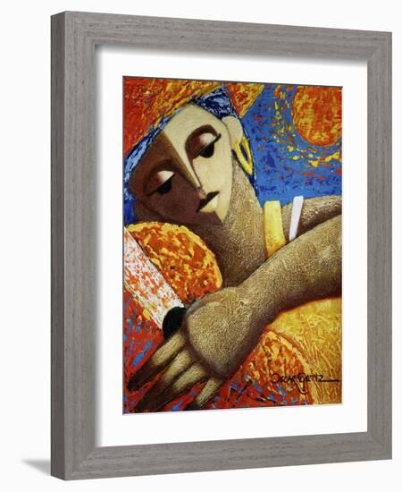 Jibara and Sol-Oscar Ortiz-Framed Giclee Print