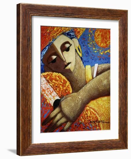 Jibara and Sol-Oscar Ortiz-Framed Giclee Print