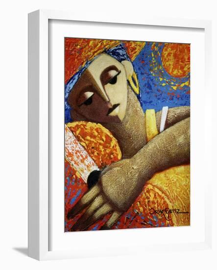 Jibara and Sol-Oscar Ortiz-Framed Giclee Print