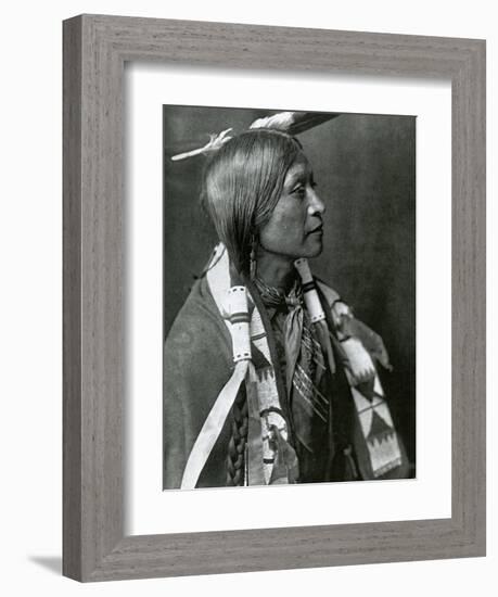 Jicarilla Apache-Edward S^ Curtis-Framed Art Print