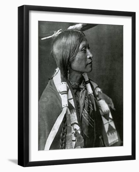 Jicarilla Apache-Edward S^ Curtis-Framed Art Print