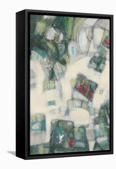 Jigsaw I-Beverly Crawford-Framed Stretched Canvas
