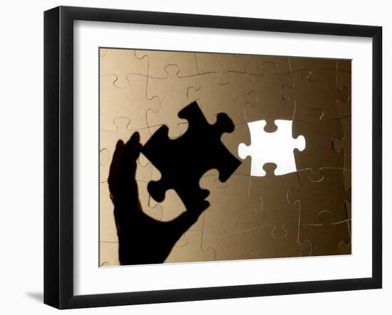 Jigsaw Puzzle-Tek Image-Framed Photographic Print