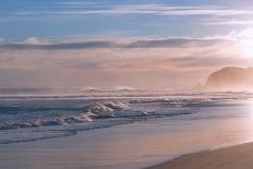 Wooden Pier Piles on Beach-Jill Ferry Photography-Photographic Print