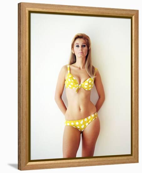 Jill Ireland-null-Framed Stretched Canvas