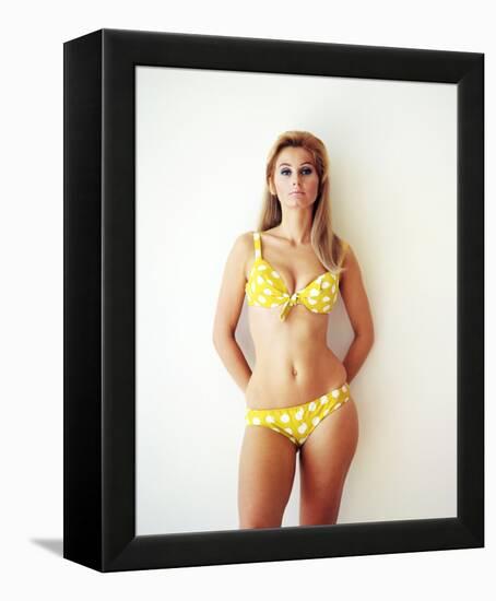 Jill Ireland-null-Framed Stretched Canvas