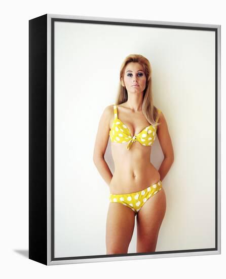 Jill Ireland-null-Framed Stretched Canvas