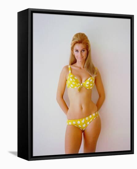 Jill Ireland-null-Framed Stretched Canvas