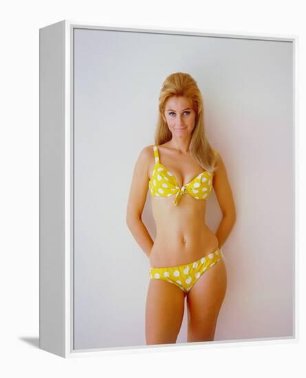 Jill Ireland-null-Framed Stretched Canvas