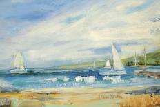 Seaside Harbor I-Jill Martin-Art Print