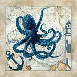 Nautical Octopus-Jill Meyer-Stretched Canvas