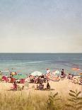 People Sitting on the Beach in Summer-Jillian Melnyk-Photographic Print